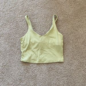 Lululemon align tank size 8 dew green